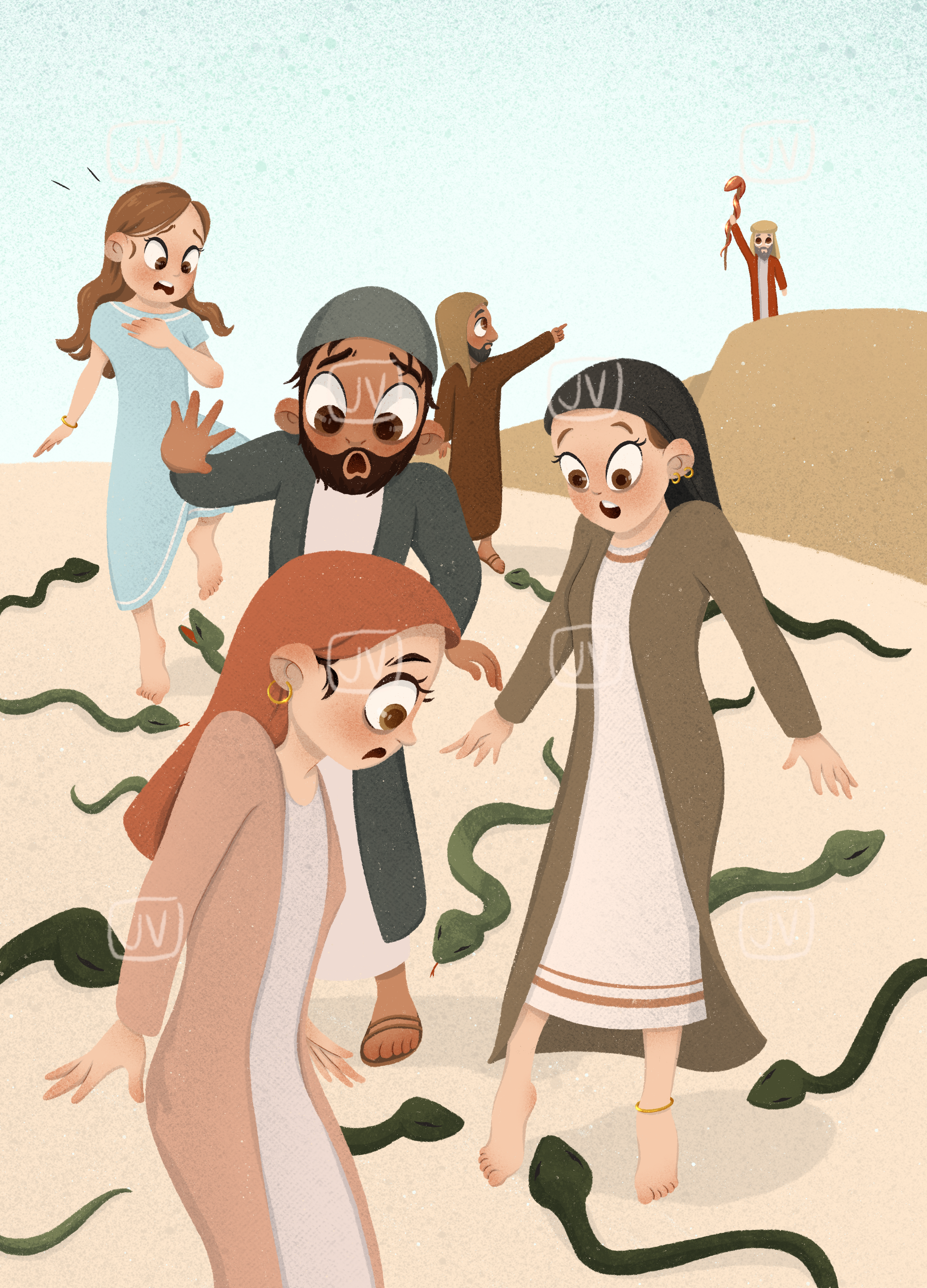 Jenske Visser - Law of Messiah drawing