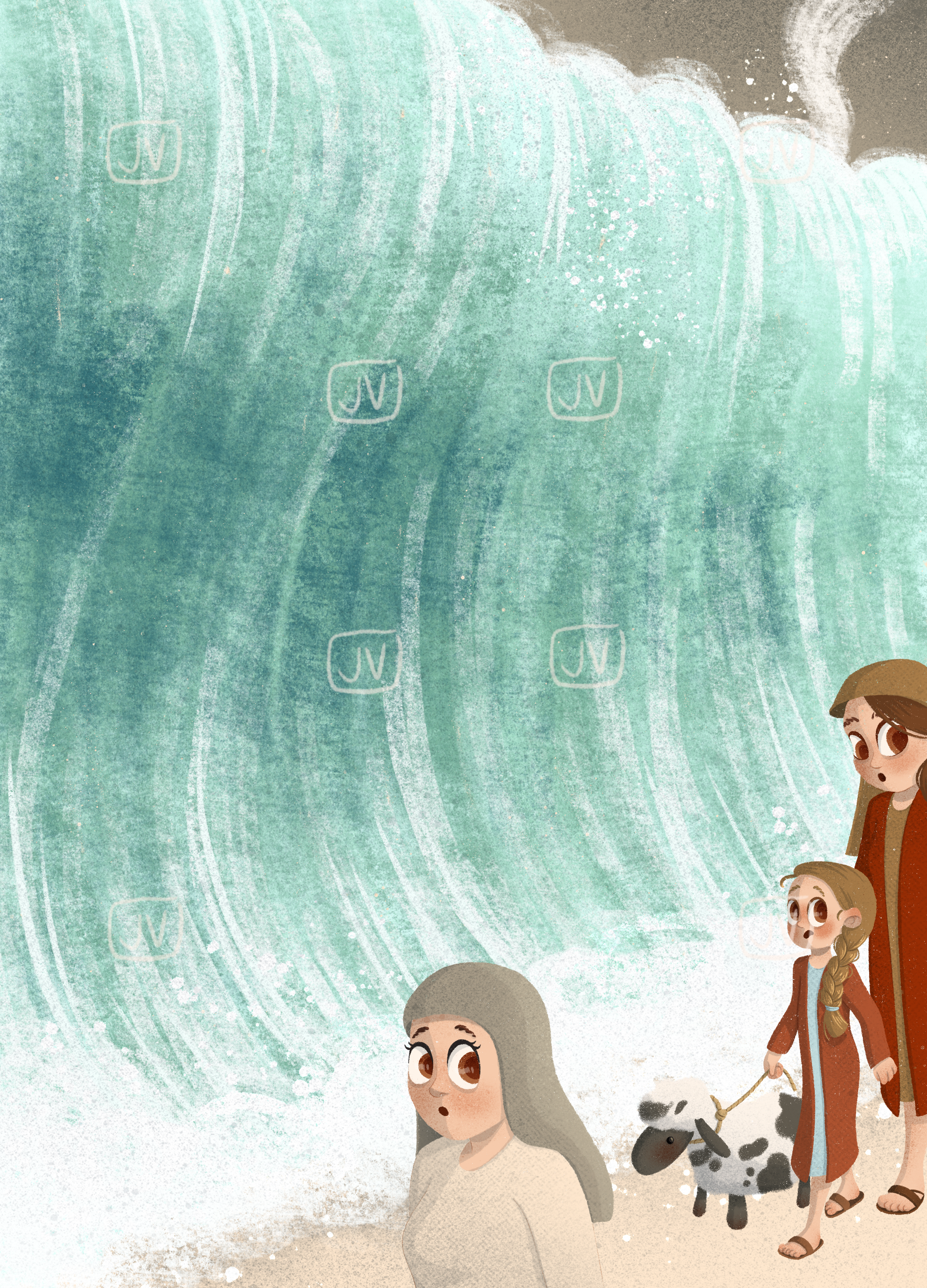 Jenske Visser - Law of Messiah drawing