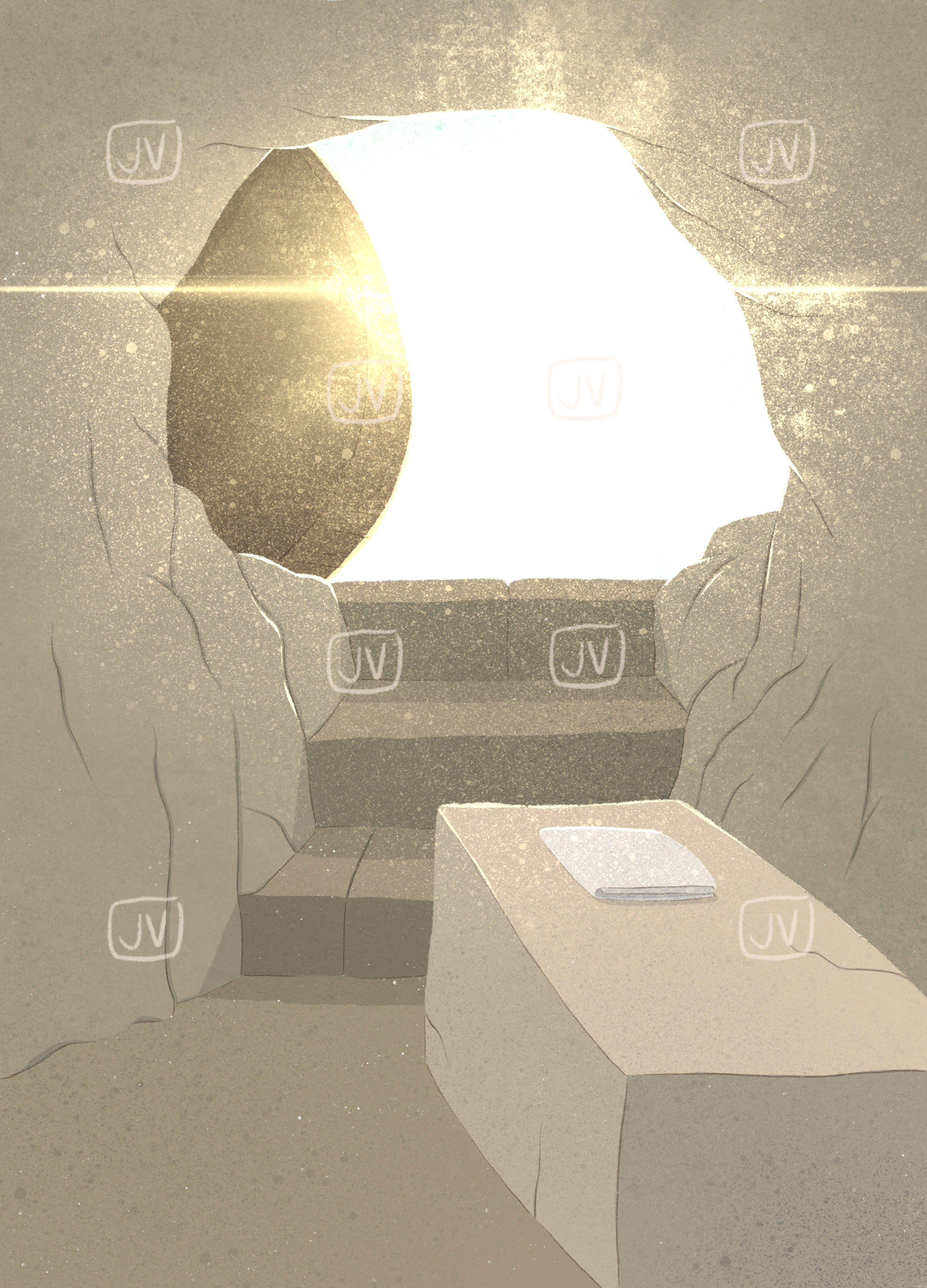 Jenske Visser - Law of Messiah drawing