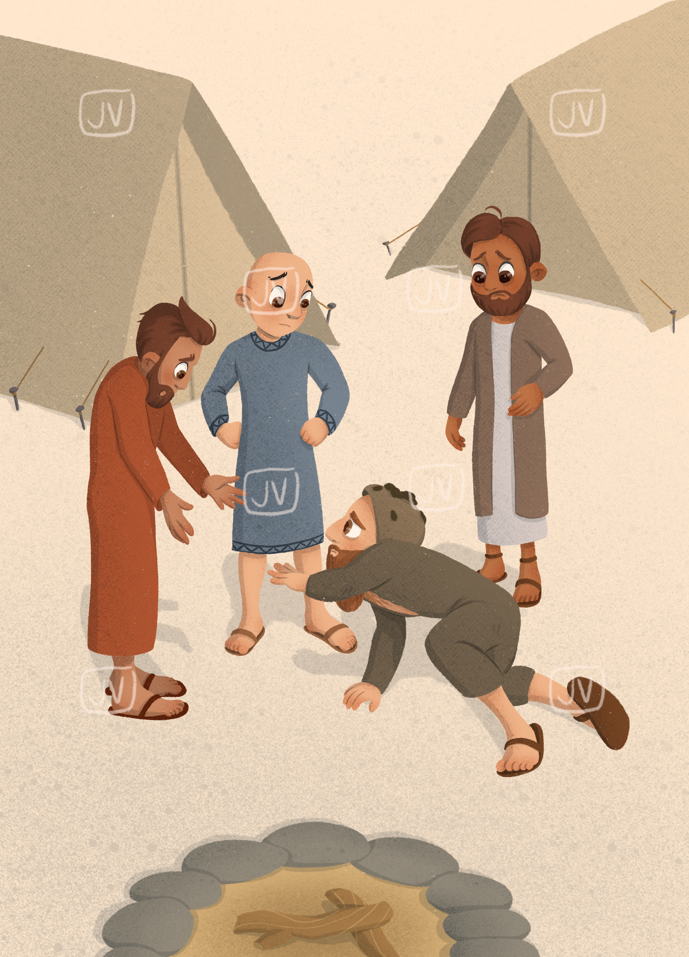 Jenske Visser - Law of Messiah drawing