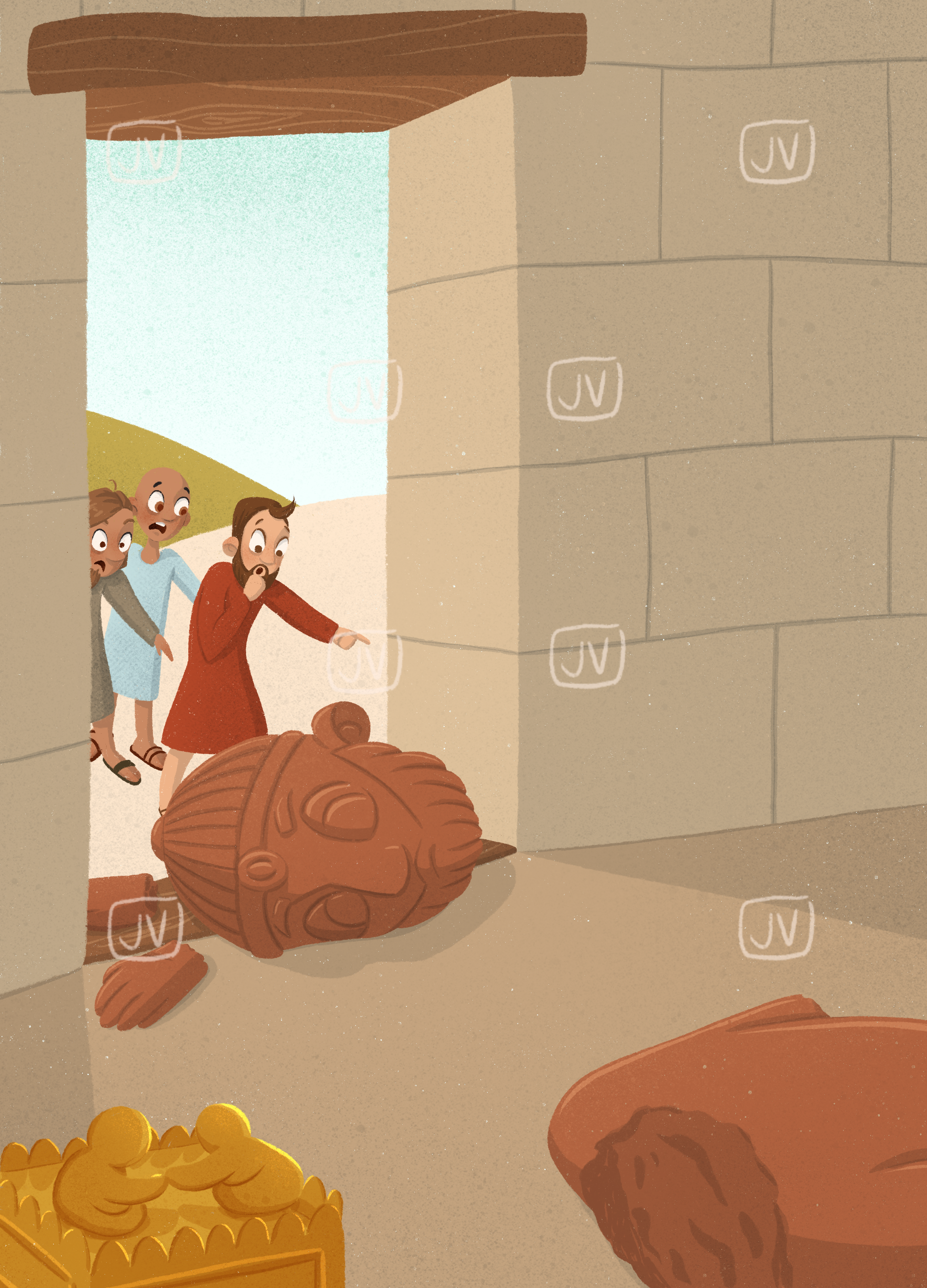 Jenske Visser - Law of Messiah drawing