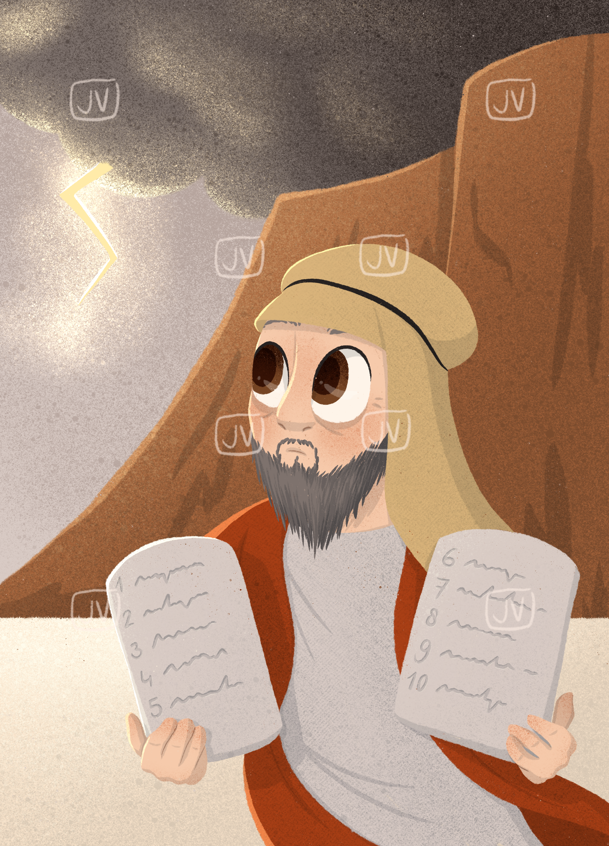 Jenske Visser - Law of Messiah drawing
