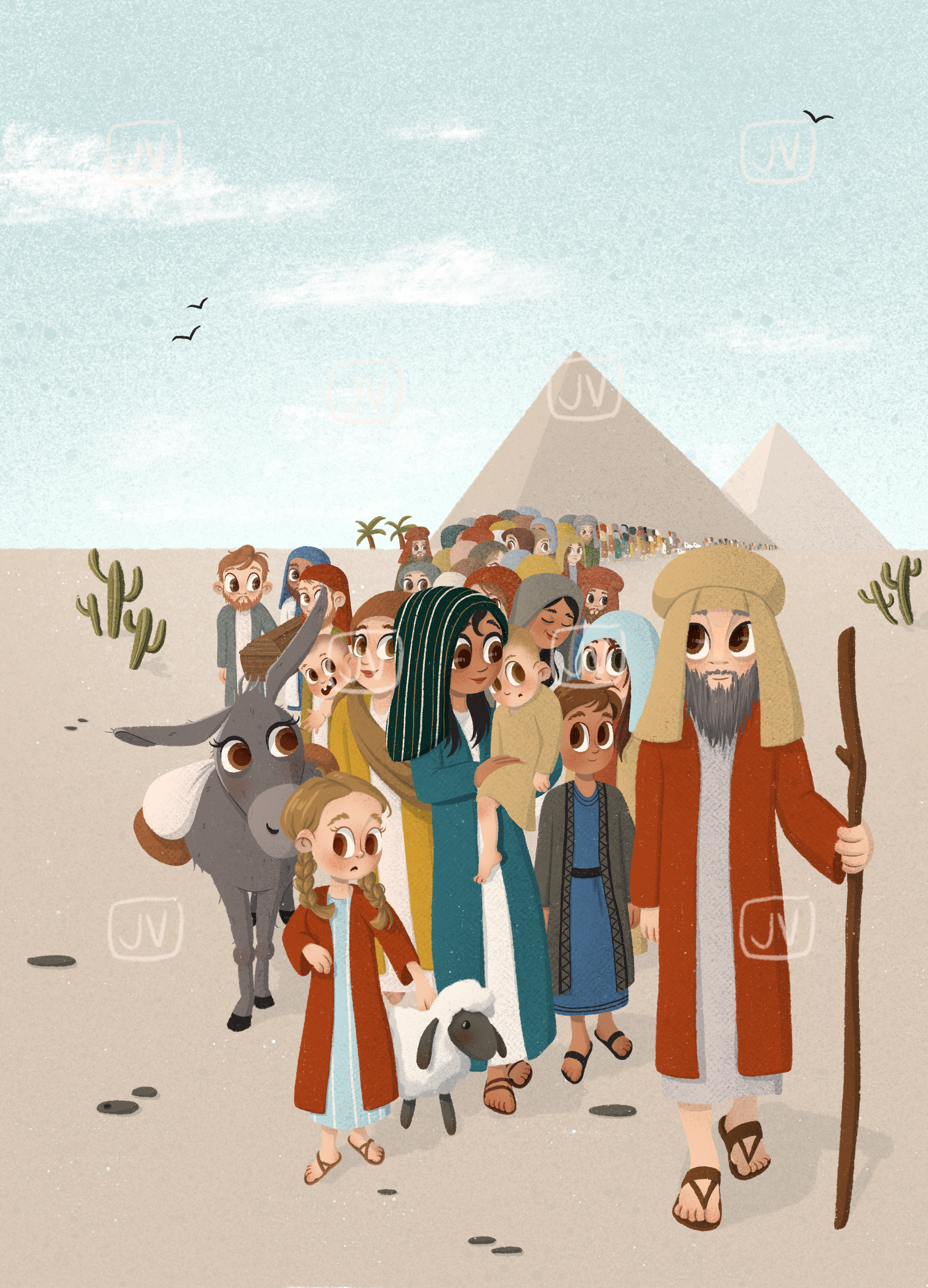 Jenske Visser - Law of Messiah drawing