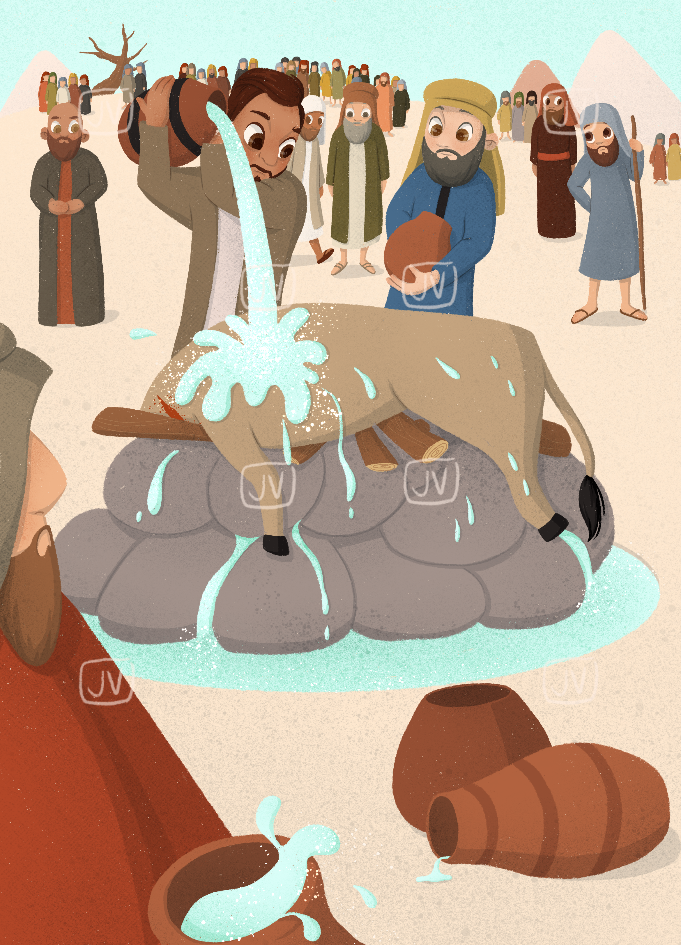 Jenske Visser - Law of Messiah drawing