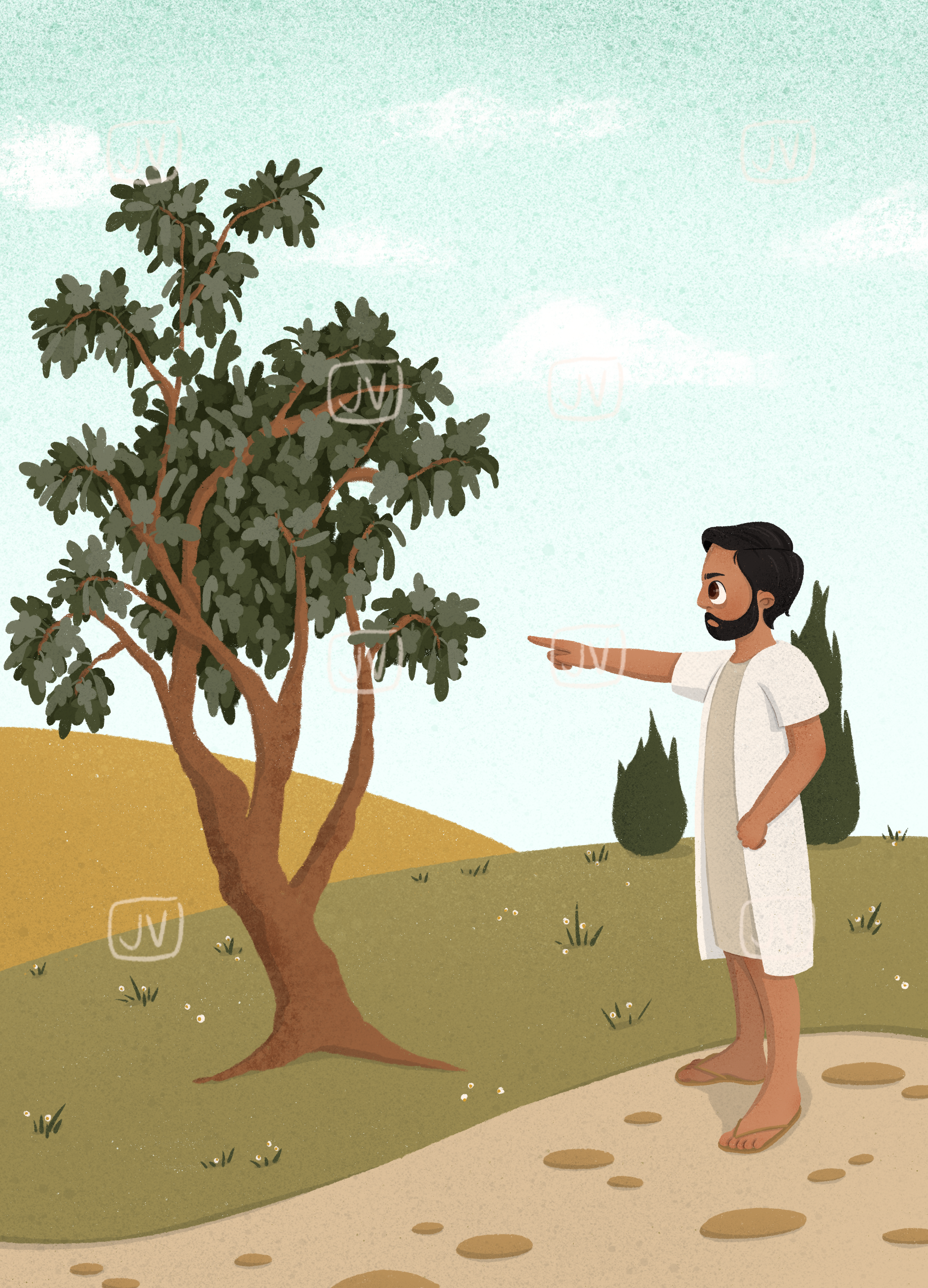 Jenske Visser - Law of Messiah drawing