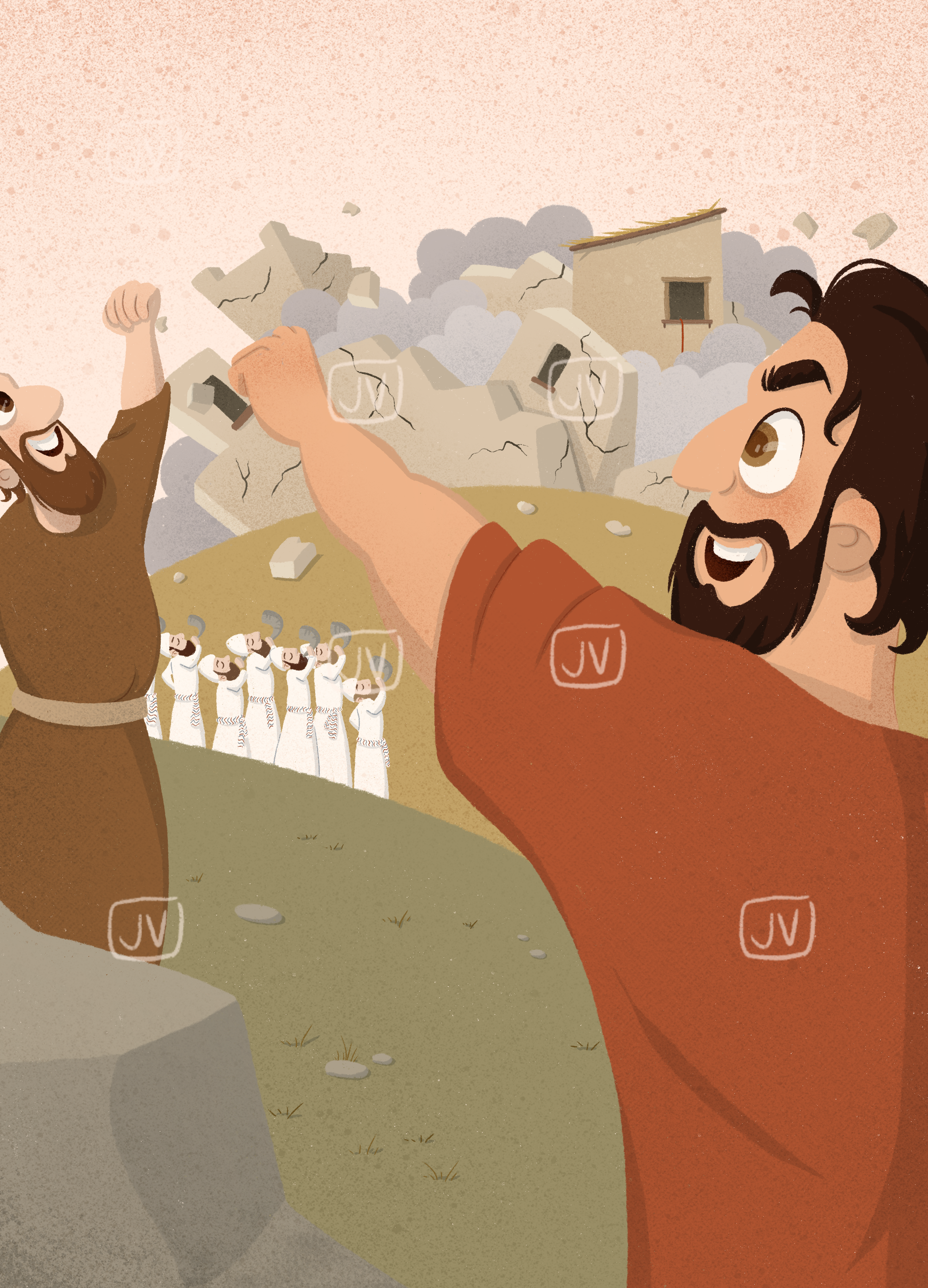 Jenske Visser - Law of Messiah drawing