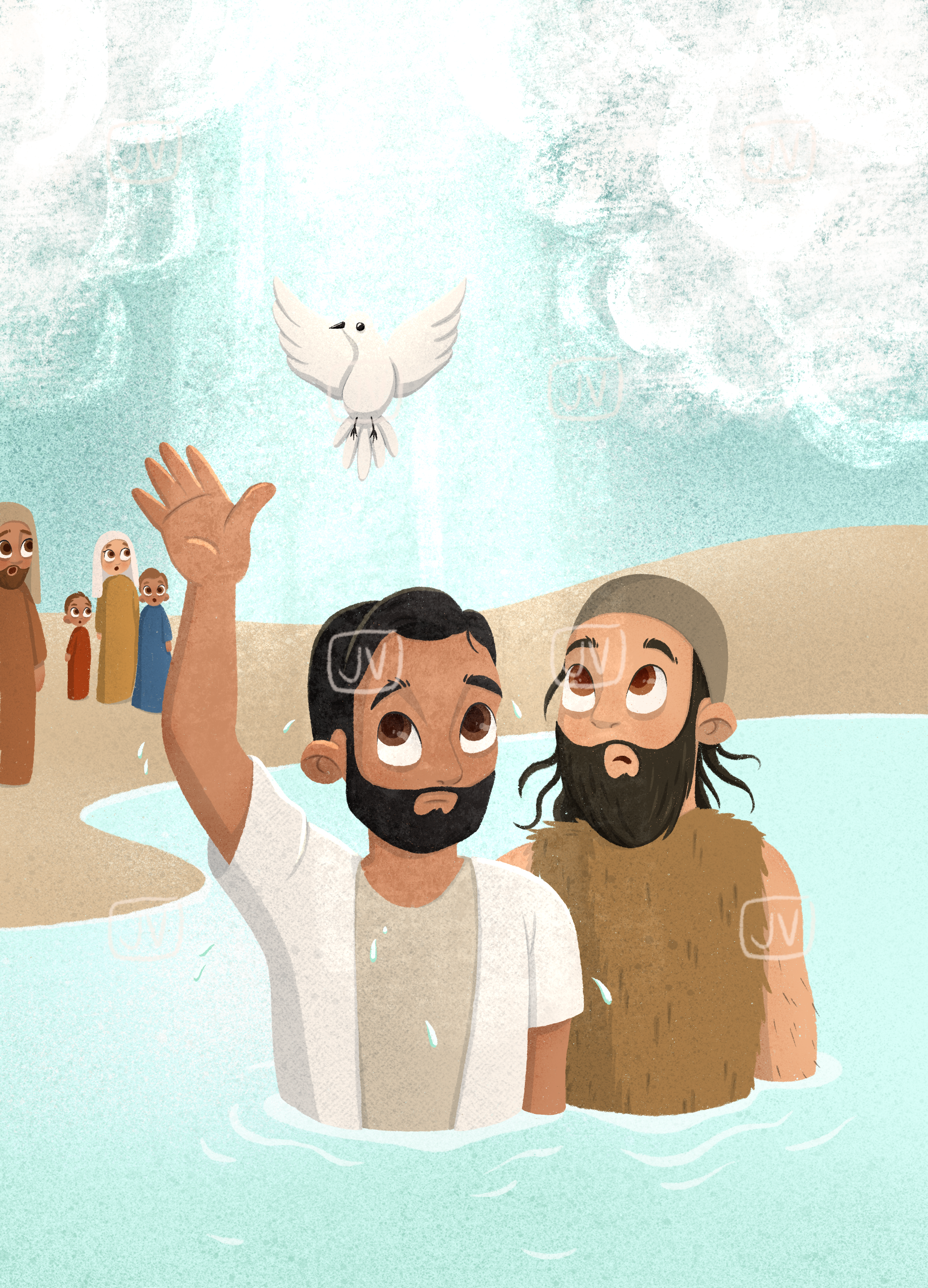 Jenske Visser - Law of Messiah drawing