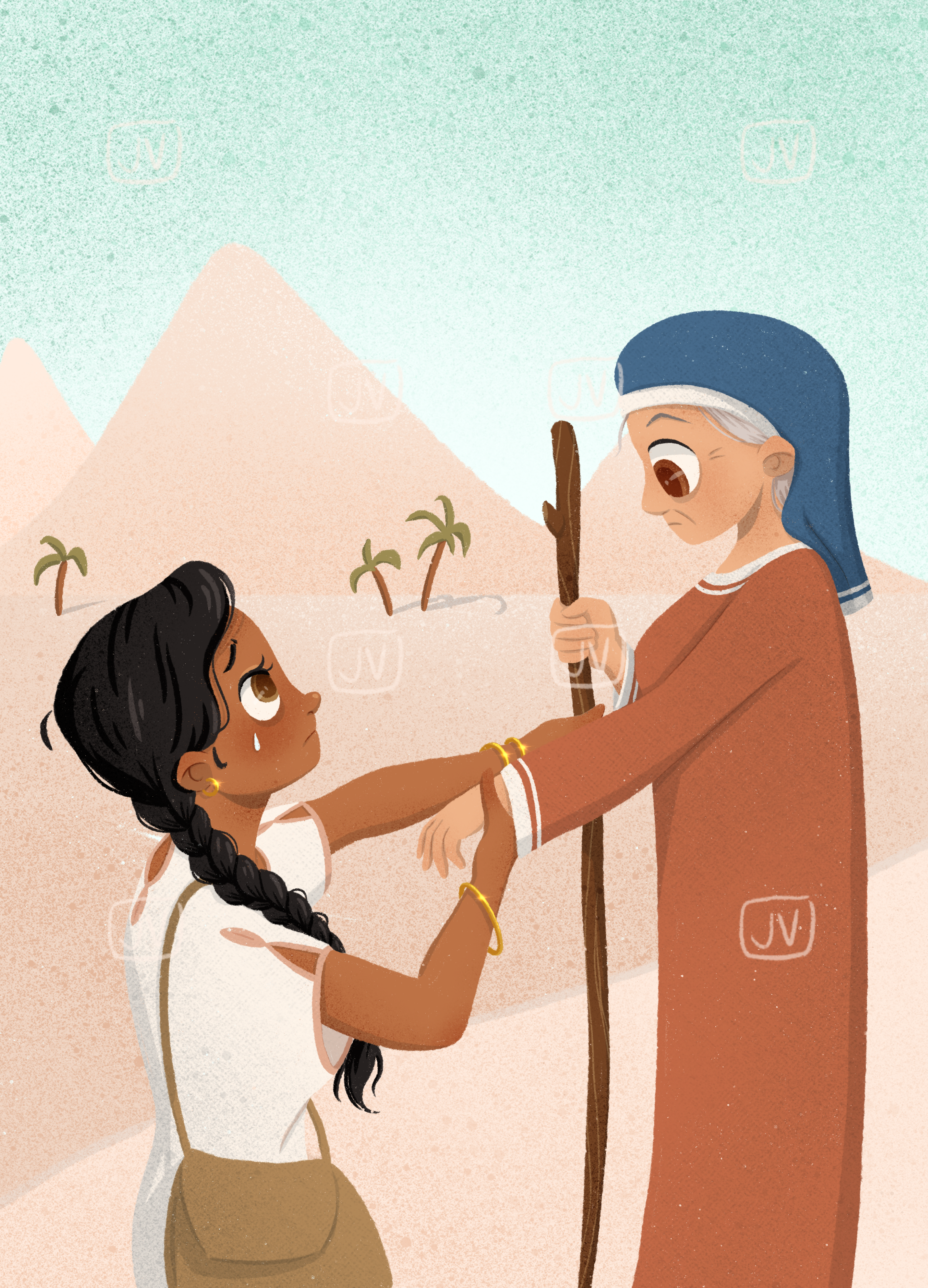 Jenske Visser - Law of Messiah drawing
